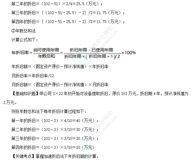 固定資產(chǎn)的折舊1